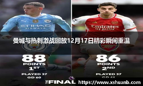曼城与热刺激战回放12月17日精彩瞬间重温